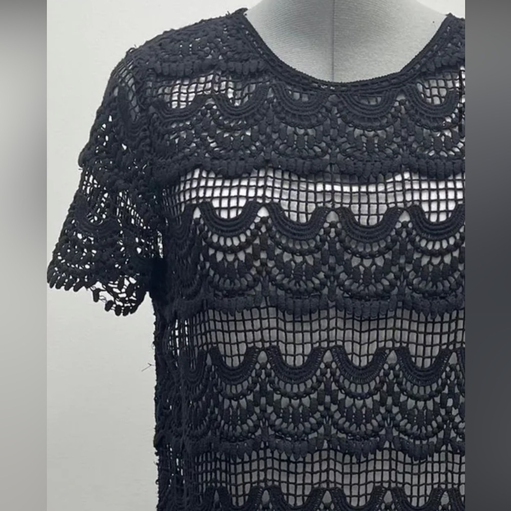 MICHAEL KORS crochet black dress - Picture 3 of 4